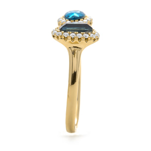 Anillo Myne acabado oro amarilo 18k