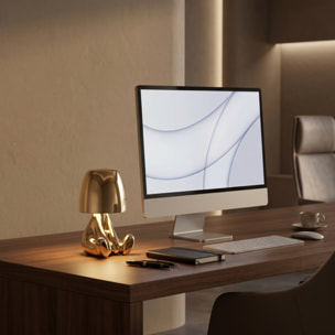 Lampada LED Sitting Kid in ABS - ORO