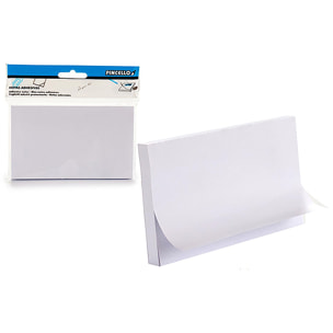 PACK 12 BLOCK NOTAS ADHESIVAS GRANDE BLANCO 76X127MM