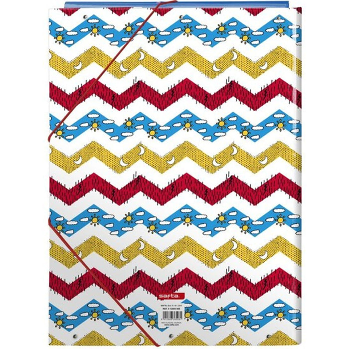 Carpeta folio 3 solapas algo de jaime ocean