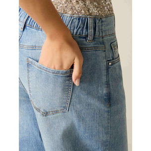 Oltre - Jeans palazzo - Light - blue