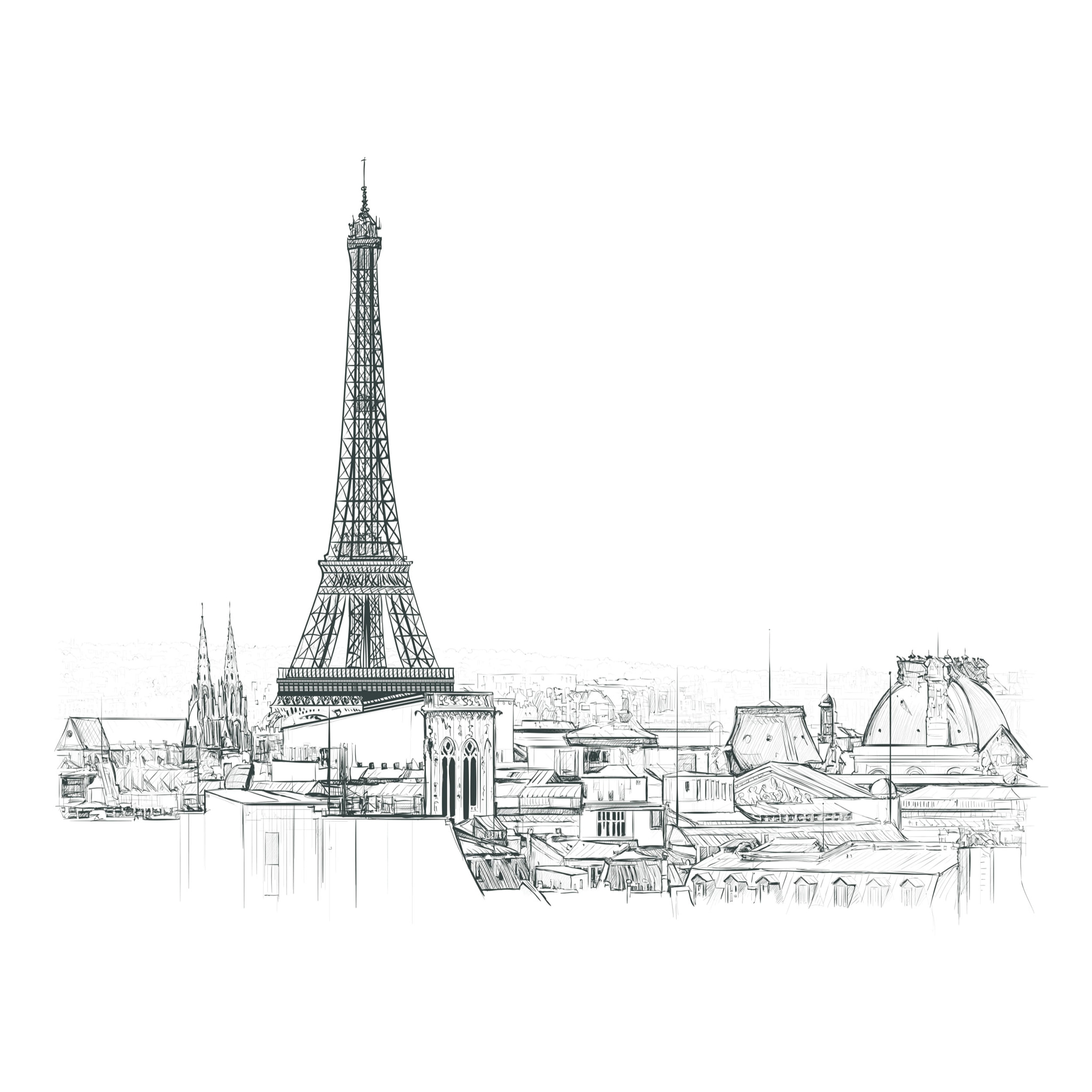 Papier peint panoramique Paname