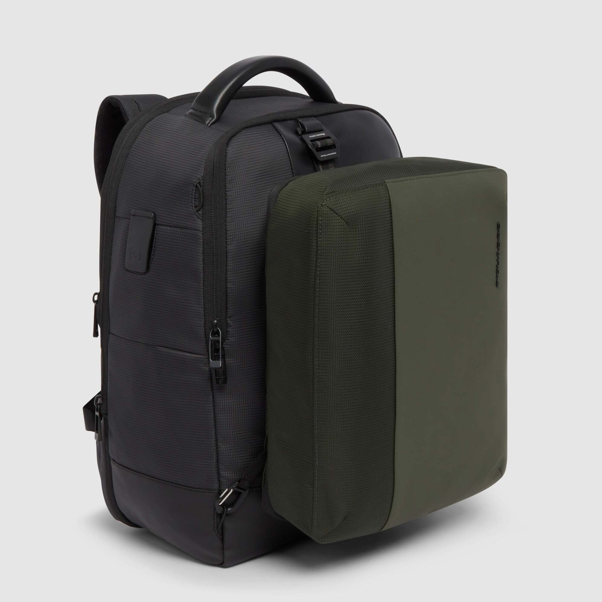 Piquadro Custodia modulare per iPad® in tessuto riciclato
