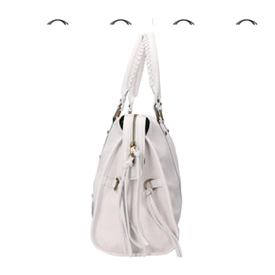 Borsa a spalla da donna - Modello Elara - Vera pelle - 41.0 x 28.0 x 13.0 cm