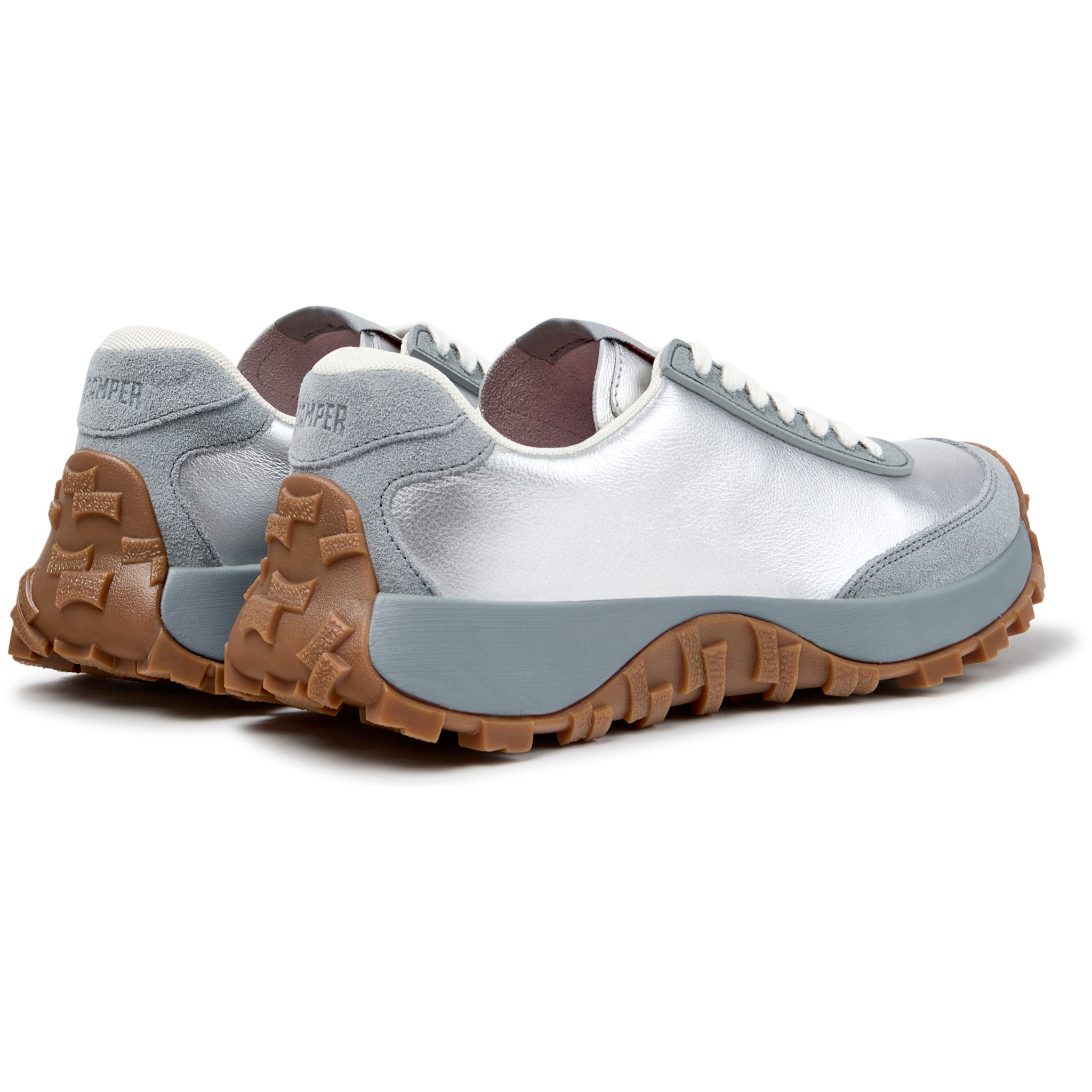 Zapatillas - CAMPER Drift Trail - Plateado - Piel lisa