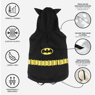 Dc Comics Batman Felpa per cane XS For Fun Pets Cerdà