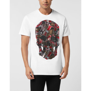 PHILIPP PLEIN Camiseta de cuello redondo y manga corta SKULL