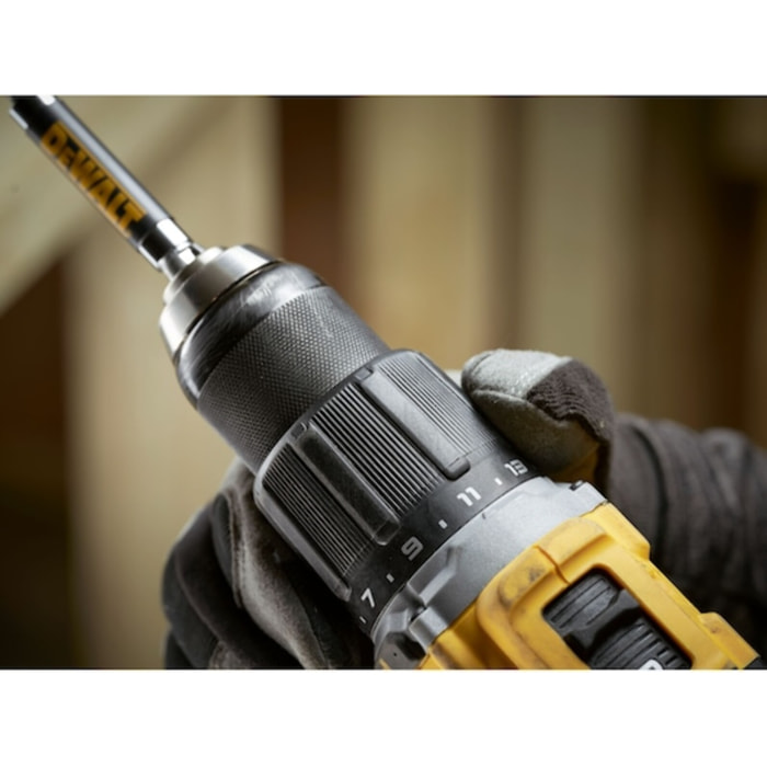 Perceuse-visseuse à percussion compacte XR 18V 5 Ah Li-Ion Brushless - DEWALT - DCD799P2T-QW