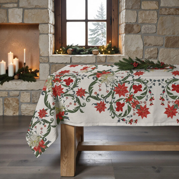 Nappe en résine Anti-tâches Christmas Symetric