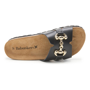 Sandalo BABUNKERS NERO