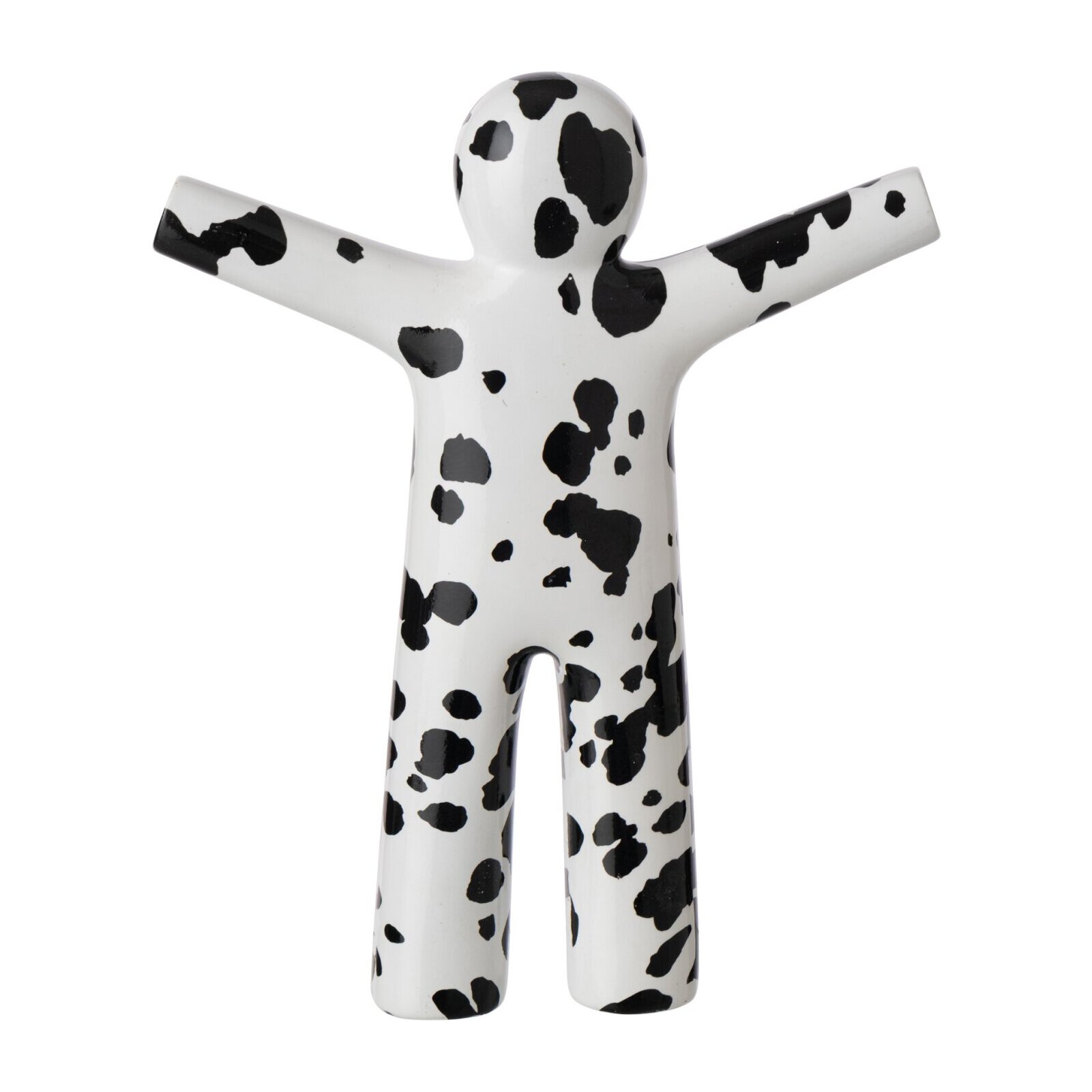 J-Line P’tit Maurice dalmatien - polyrésine - blanc/noir - small