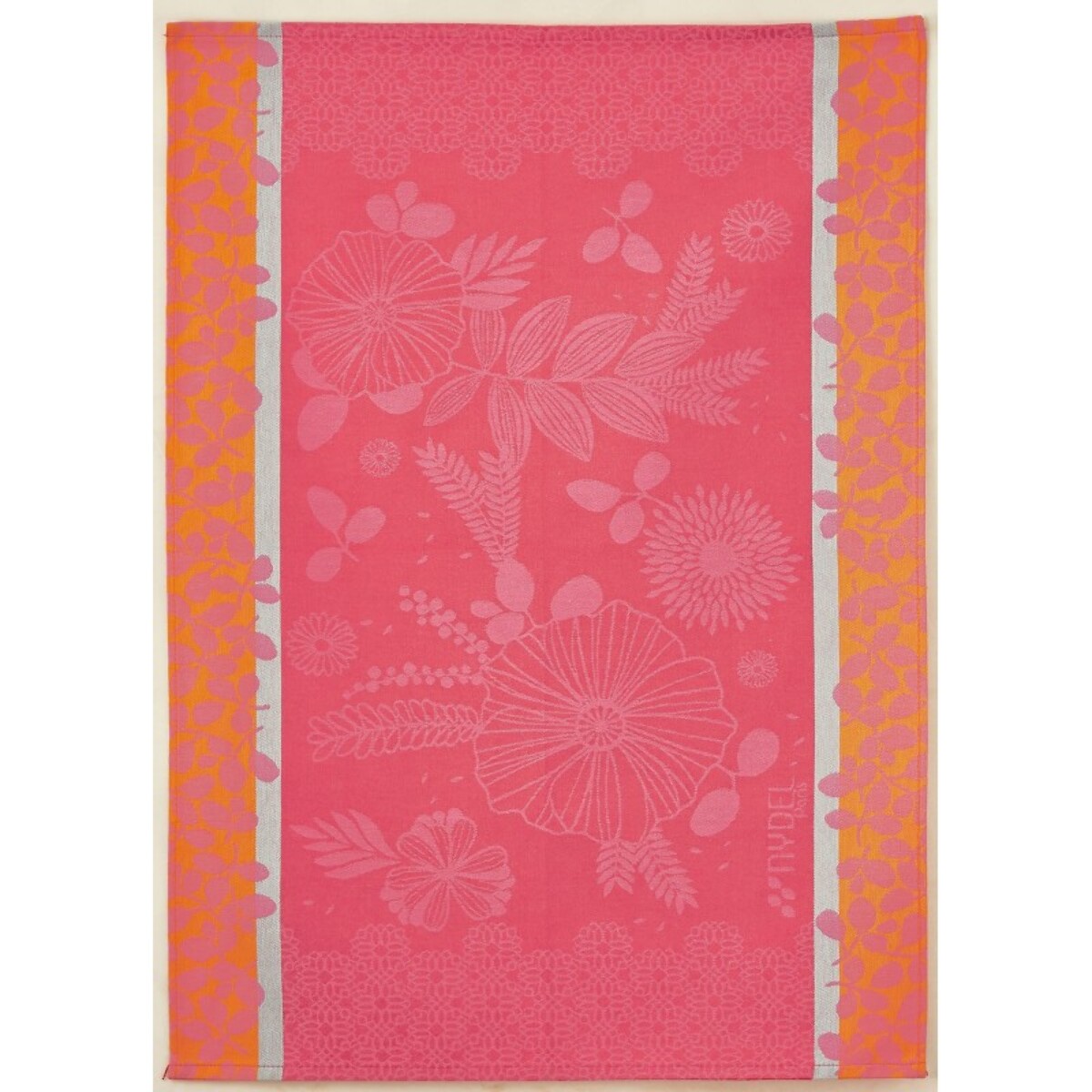 Lot de 2 torchons jacquard JARDIN D'ÉTÉ