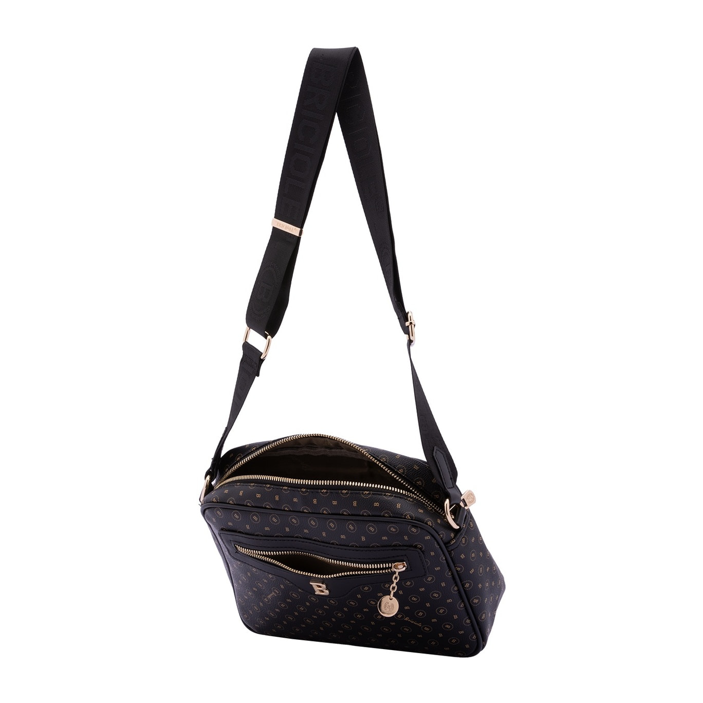 Borsa a tracolla da donna - Modello False - Ecopelle - 19.0 x 26.0 x 9.0 cm