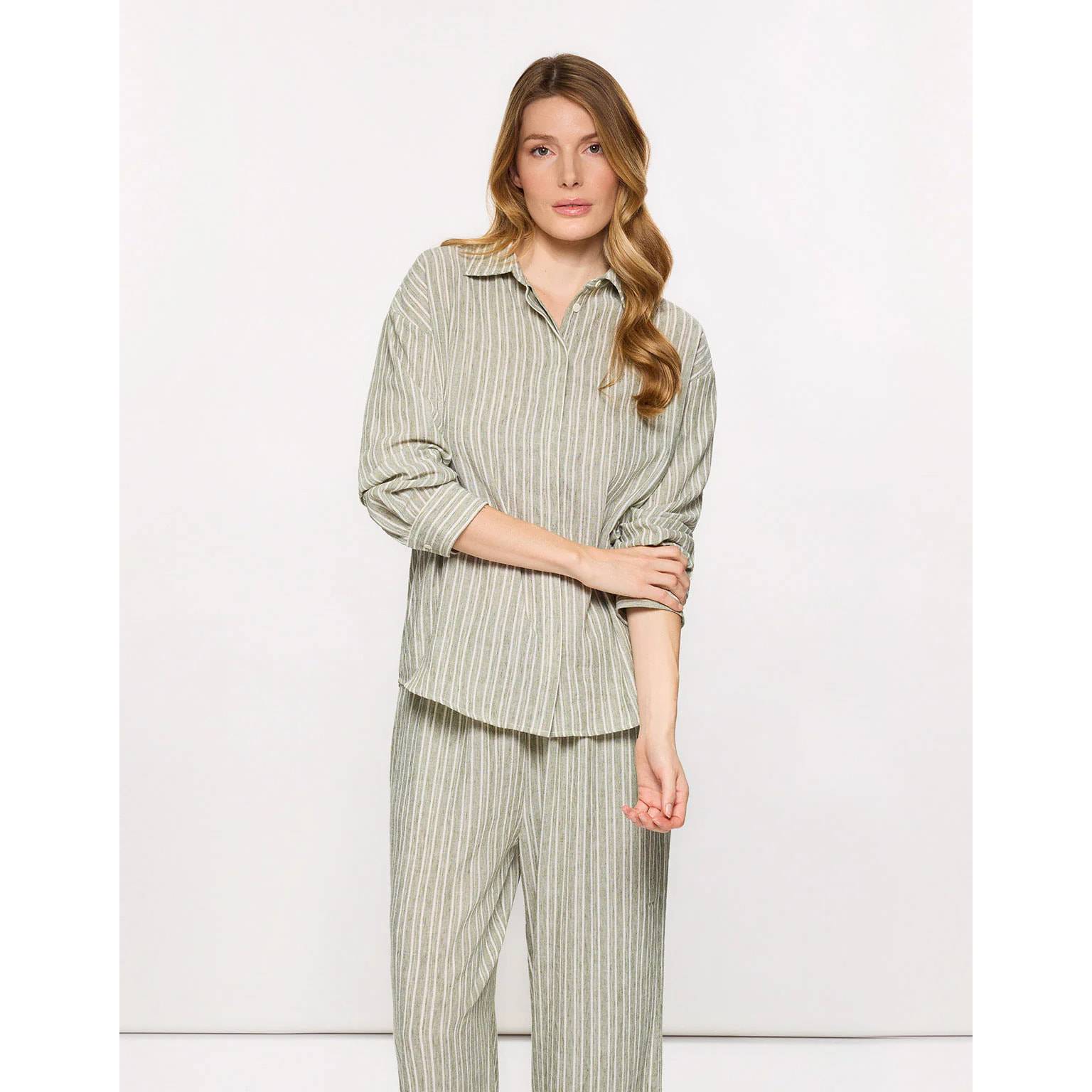 Blusa Manga Larga Verde - Bitania