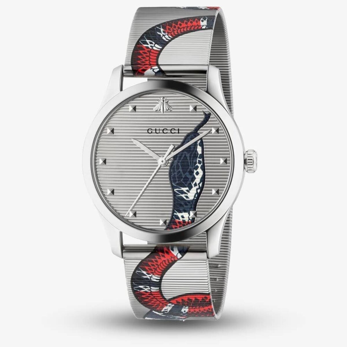 Reloj Gucci YA1264123 Unisex Analogico Cuarzo con Correa de Acero inoxidable