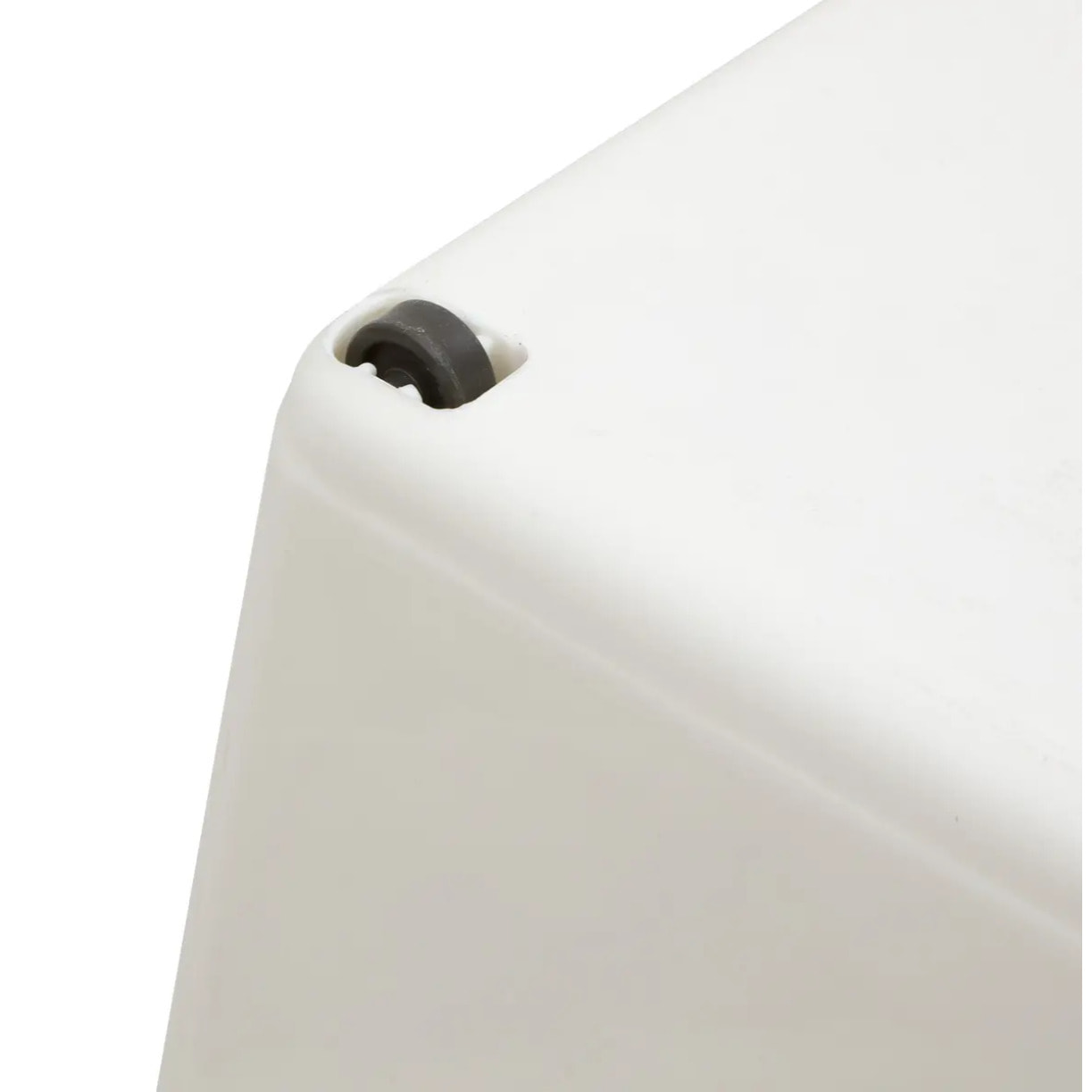 Organiseur sous-évier rectangulaire Essentiels grand format blanc