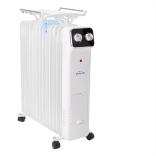 Radiateur d'huile blanc avec réservoir d'humidification 2800   W