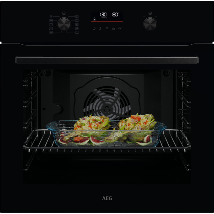 AEG Horno multifunción Serie 5000 SurroundCook con Display LED Explore GU5PB41WSK