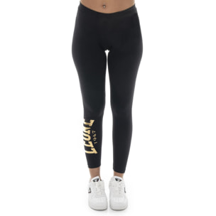 Leggings da donna in cotone elasticizzato Leone Basic