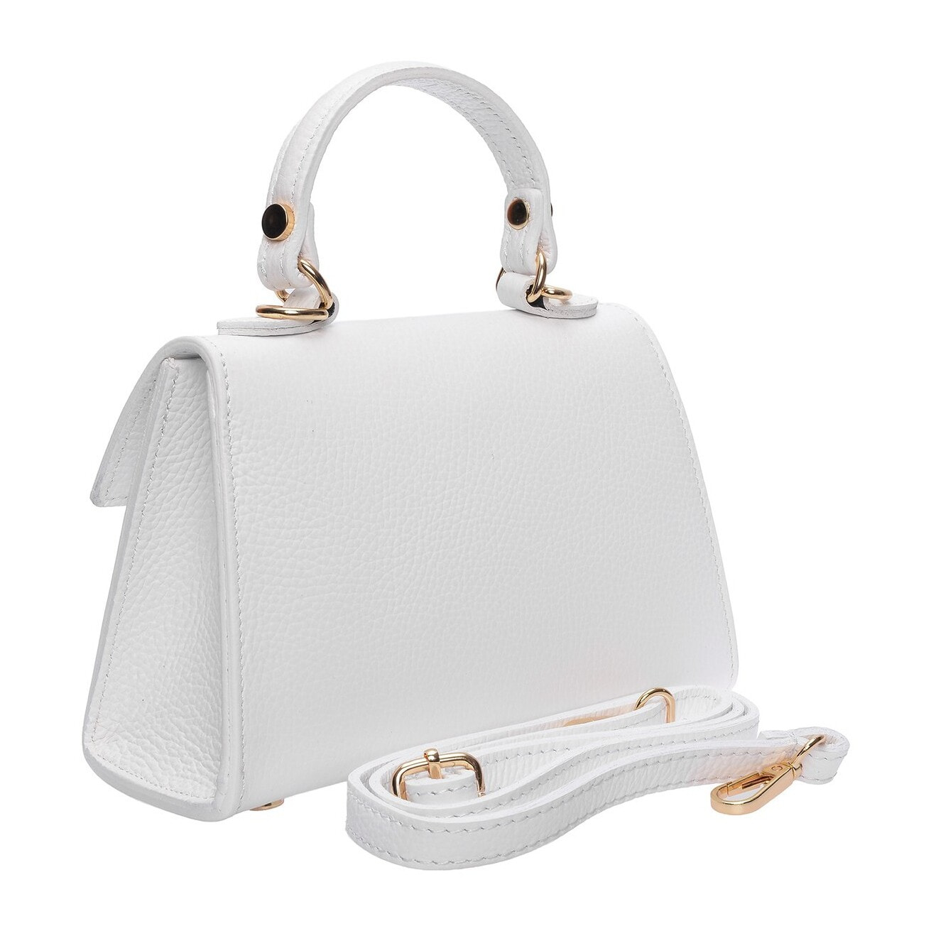 Borsa a mano Anna Luchini Bianco