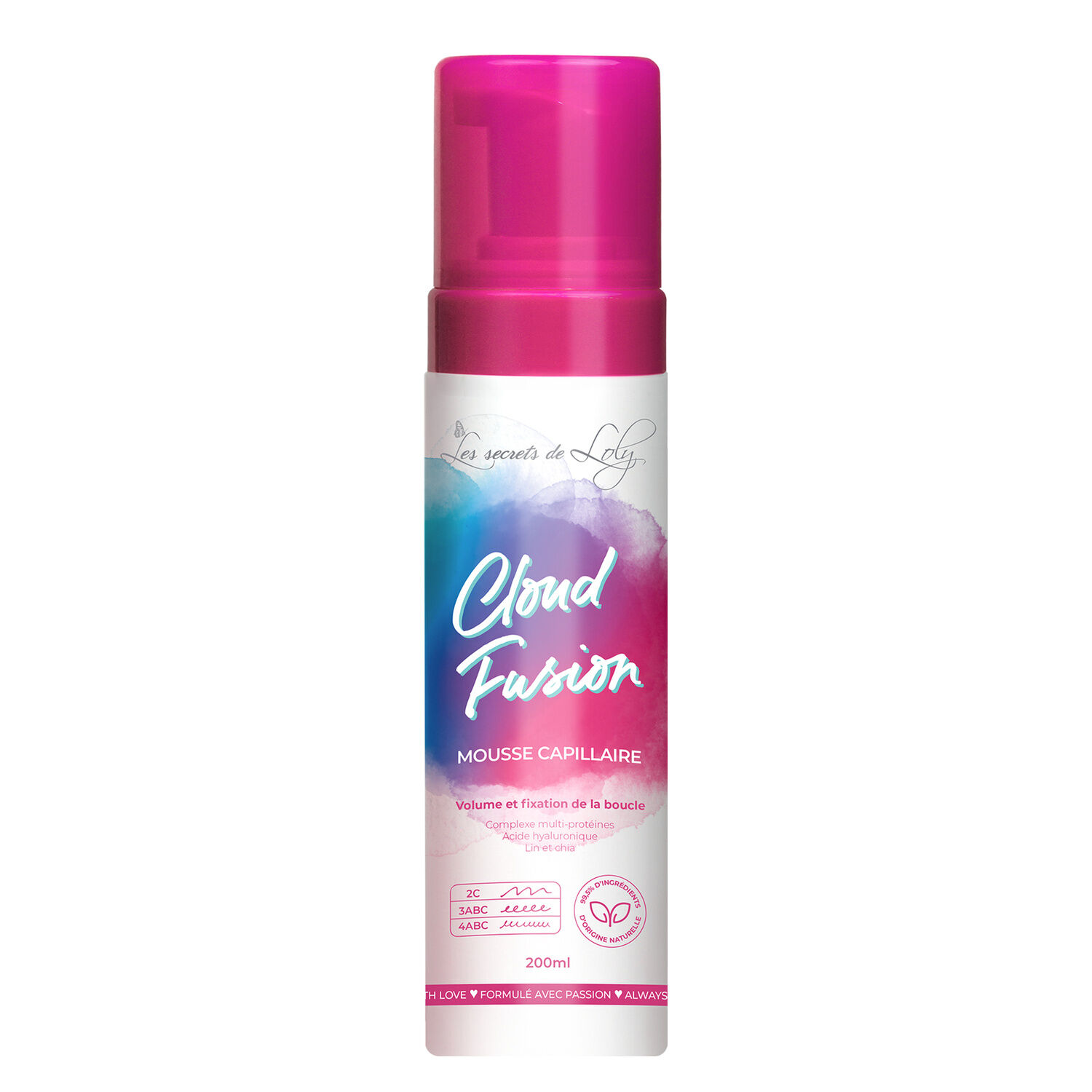 Cloud Fusion - Mousse Capillaire Fixante 200ml