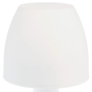 Lampe outdoor "Dokk" - blanc H19 cm