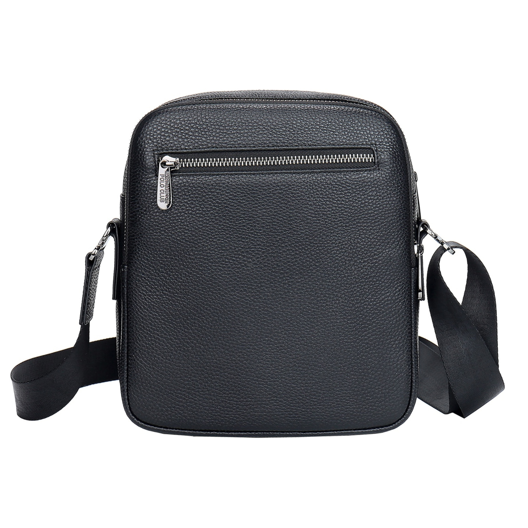 Borsa a tracolla uomo in vera pelle - Modello Bastian Ultra - 21.0 x 25.0 x 9.5 cm