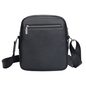 Borsa a tracolla uomo in vera pelle - Modello Bastian Ultra - 21.0 x 25.0 x 9.5 cm