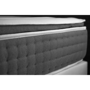 Matelas Vingt-Six PLUS - 26cm - Hybride - Technologie hôtelière, fabrication responsable - Soutien sur mesure