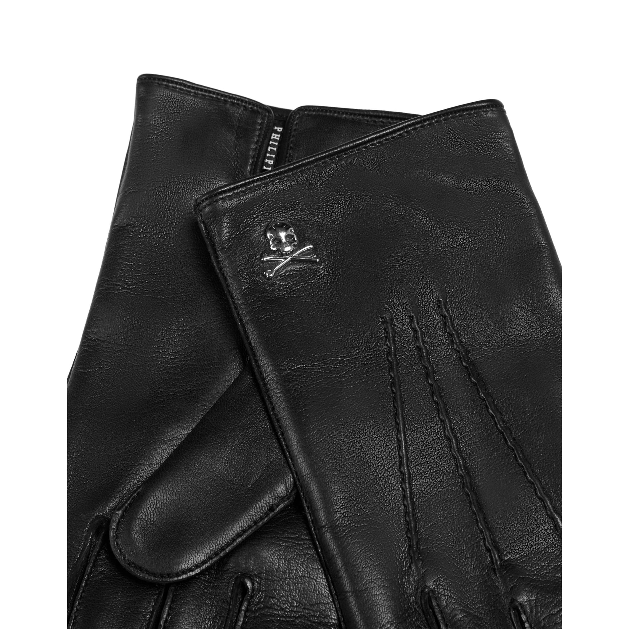 PHILIPP PLEIN Guantes intermedios SKULL
