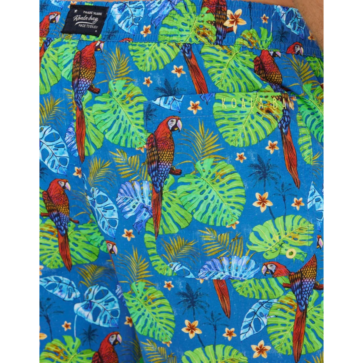 Bañador Corto Azul - Yellow