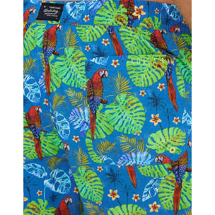 Bañador Corto Azul - Yellow