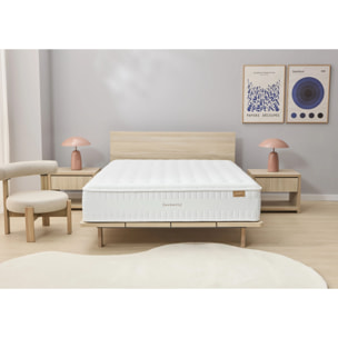 Pack Ahorro Colchón Hybrid Luxe Edition + Canapé Blanco + Pack 2 Almohadas + Protector