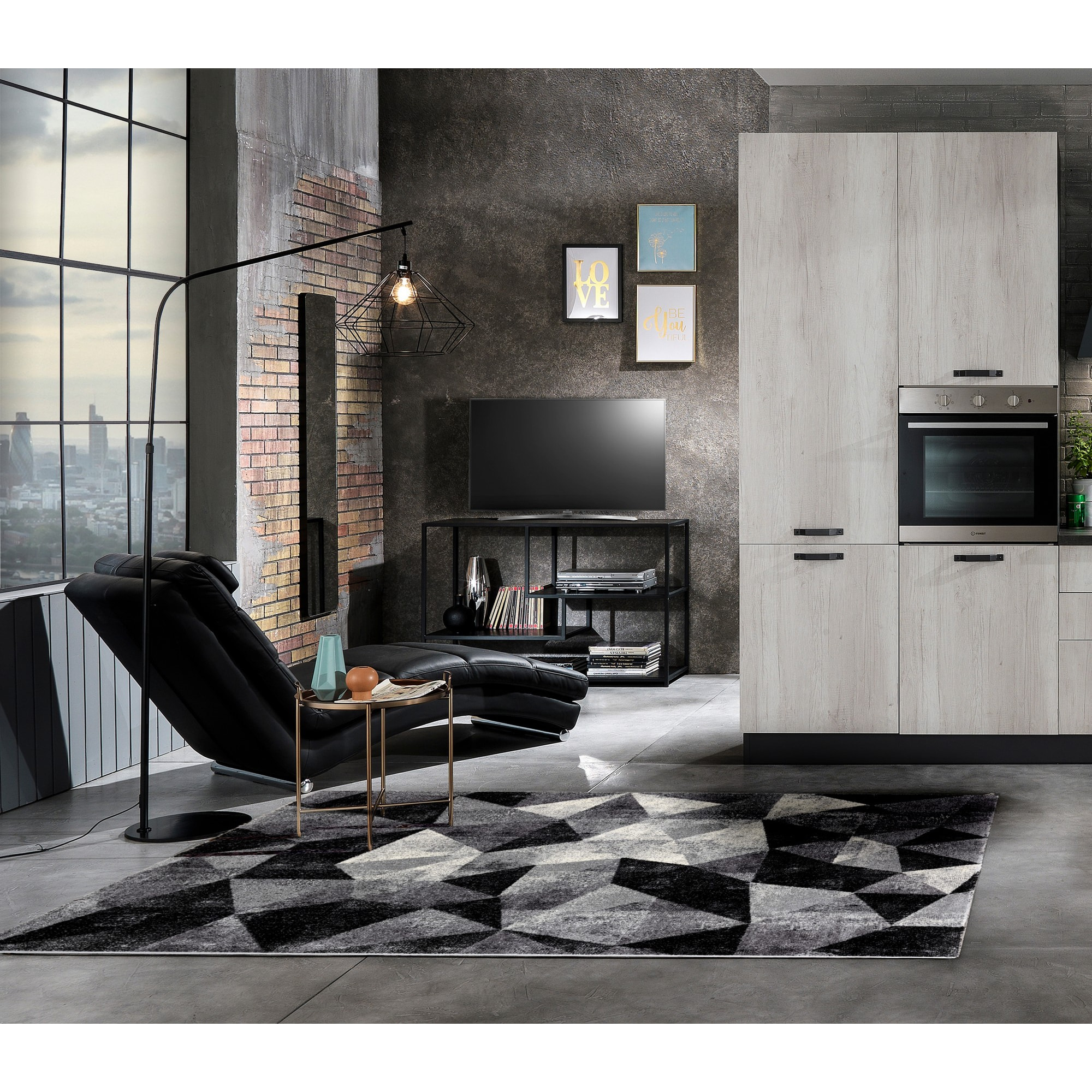 TOMASUCCI Tappeto
SERIE CITY GREY BLACK 03 Multicolore