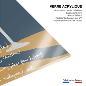 Tableau pause margarita Tableau plexiglas