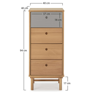 SINFONIER MAGNUS 4C ROBLE/GRIS