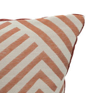 Coussin extérieur "Deyo" 40x40cm rose terracotta