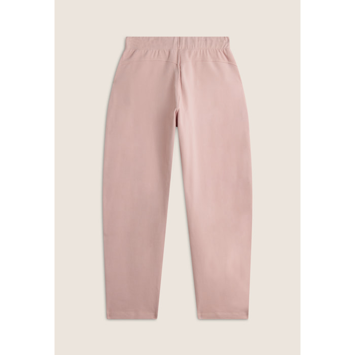 Pantaloni donna comfort fit in jersey elasticizzato