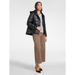 Elena Mirò - Chaqueta ligera acolchada de plumón - Negro