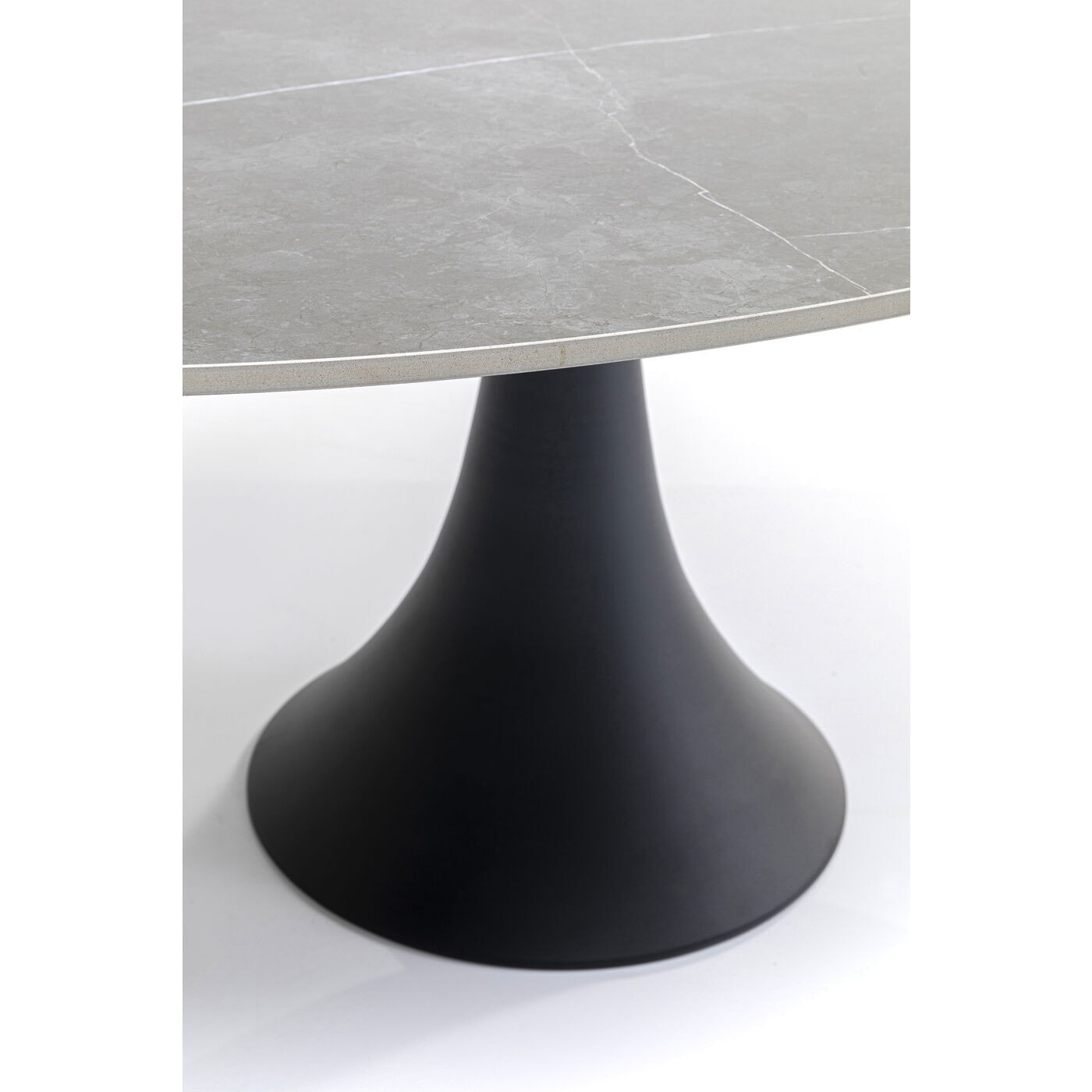 Table de jardin Grande Possibilita noire et grès Kare Design
