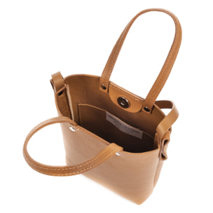 Italia Bolso bandolera Mujer.Piel auténtica Dollaro