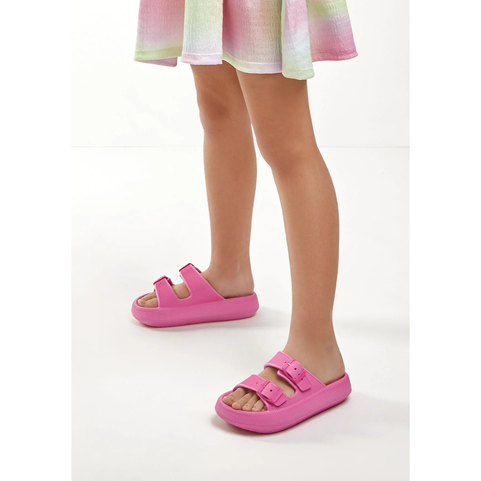 B&W Break&Walk - Sandali estivi donna e bambina comodi Fucsia