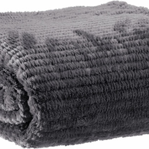 Plaid Saya 100% Polyester Graphite