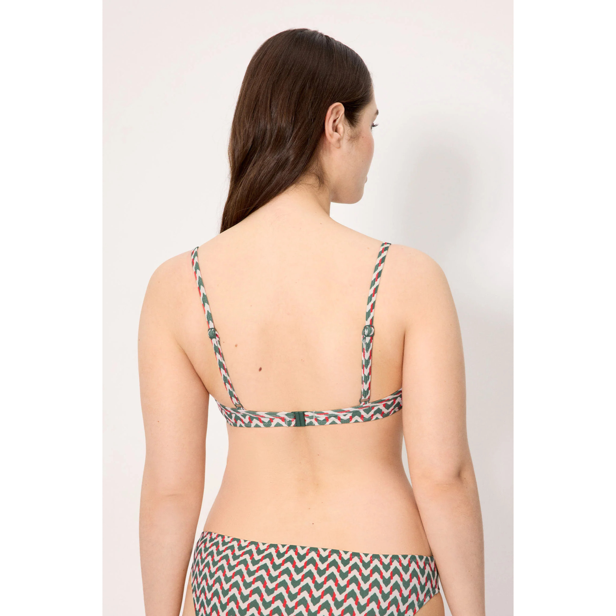 Top de bikini Verde