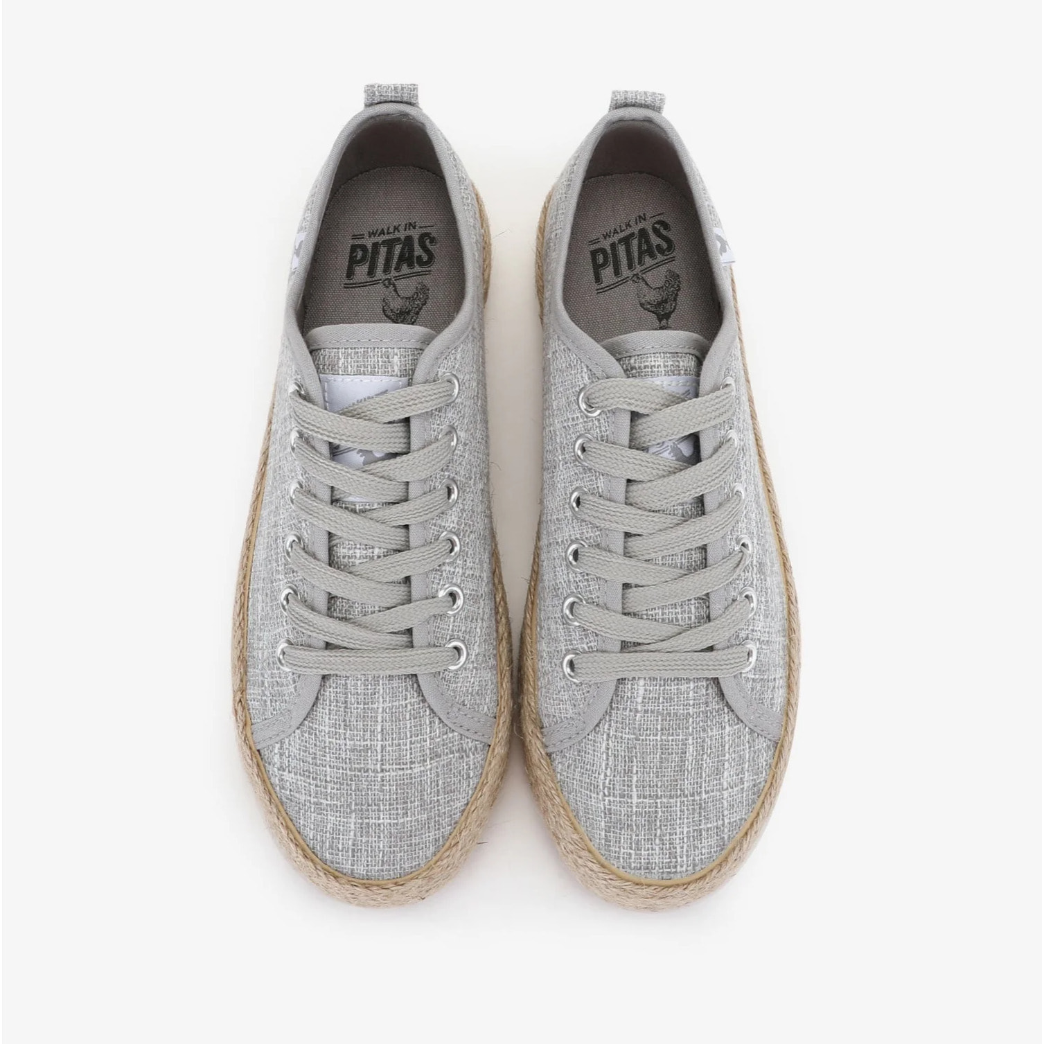 Zapatillas Ada Linen Gris