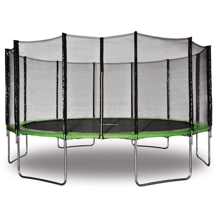 Trampoline " Yoopi " - Ø 4.90 m - Vert