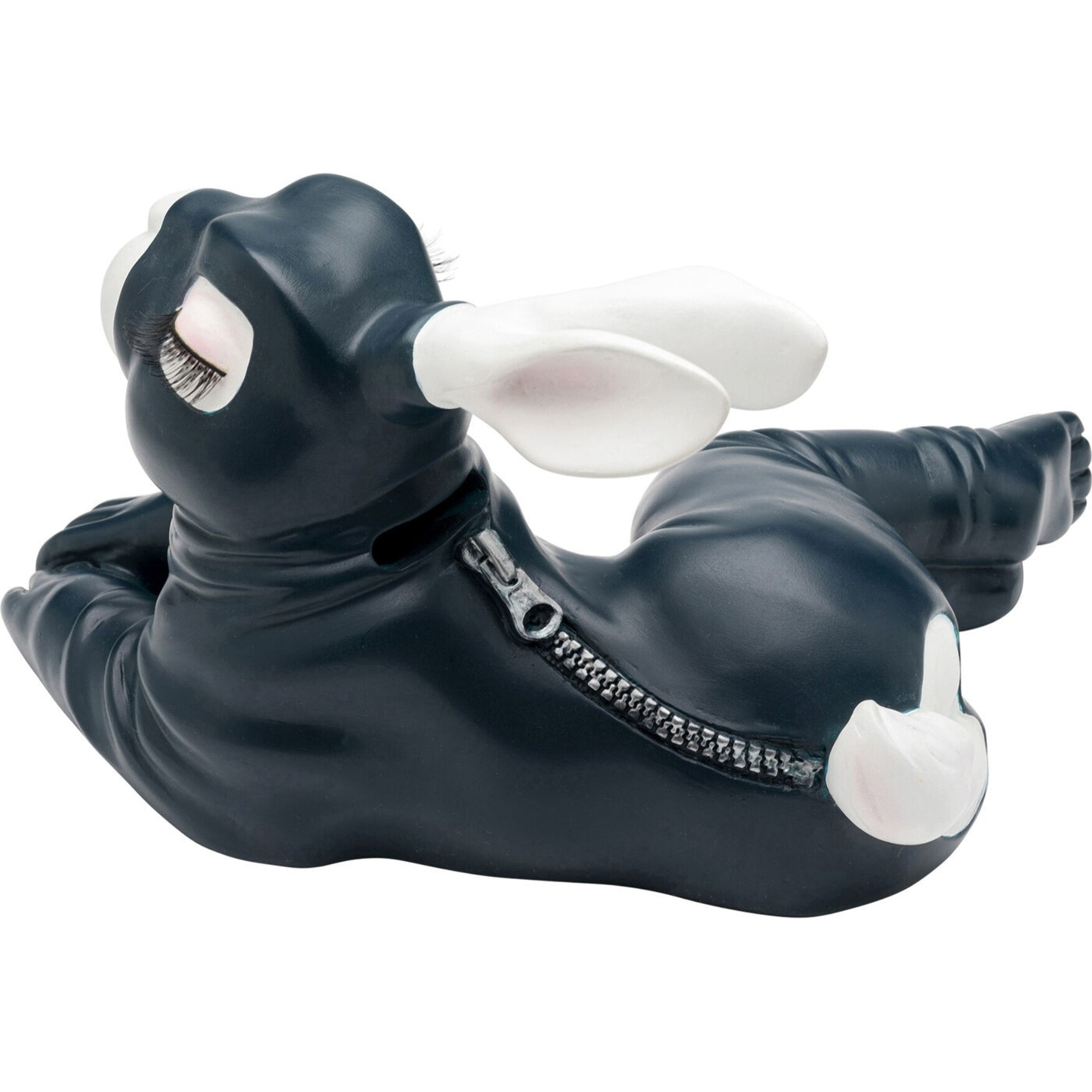 Tirelire lapine sexy bleu foncé Kare Design