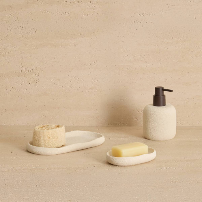 Distributeur de savon Oleya beige 290 ml