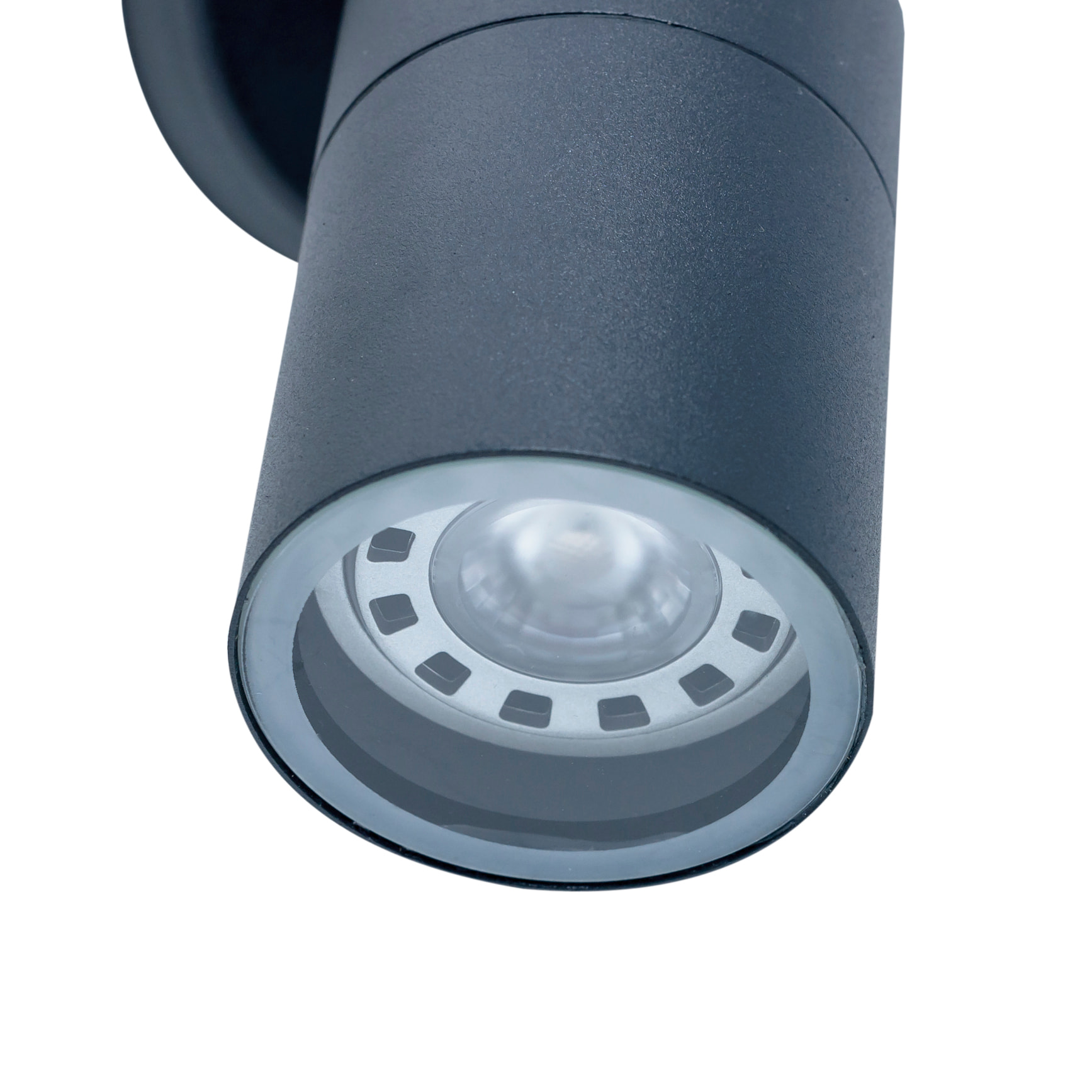 FORLIGHT Pixa Simple alique de uso interior y exterior para bombilla GU10 en color negro