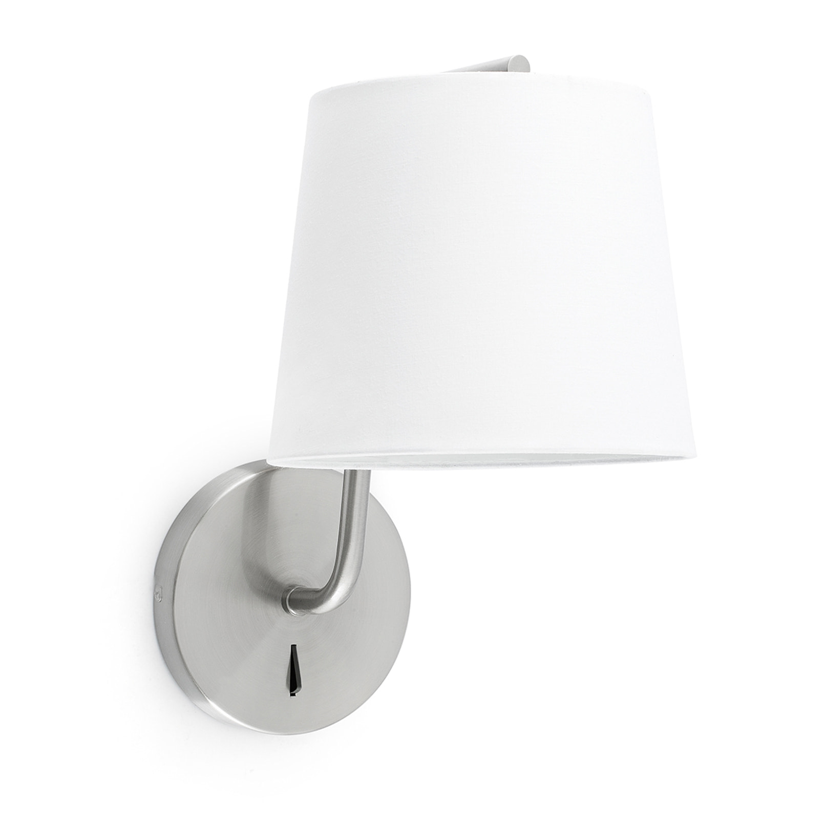 BERNI Lampe applique nickel satiné